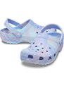 Dětské boty Crocs CLASSIC MARBLED fialová