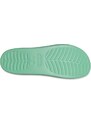 Dámské pantofle Crocs CLASSIC PLATFORM světle zelená