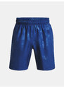 Under Armour Kraťasy UA Woven Emboss Short-BLU - Pánské