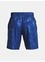 Under Armour Kraťasy UA Woven Emboss Short-BLU - Pánské