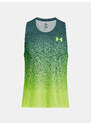 Under Armour Tílko UA RUSH CICADA SINGLET-GRN - Pánské