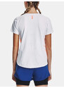 Under Armour Tričko UA Iso-Chill Laser Tee II-WHT - Dámské