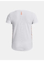 Under Armour Tričko UA Iso-Chill Laser Tee II-WHT - Dámské