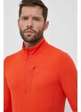 Sportovní mikina Jack Wolfskin Kolbenberg Hz oranžová barva