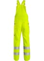 CANIS SAFETY CXS Norwich reflexní pracovní kalhoty s laclem žluto modré