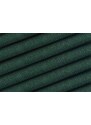 Zelená látková rohová pohovka MICADONI Jodie 284 cm, pravá