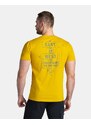 Pánské bavlněné triko Kilpi BANDE-M žlutá