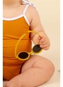 Dětské sluneční brýle Ki ET LA Diabola žlutá barva