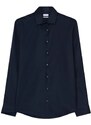Košile Seidensticker tmavomodrá barva, slim, s klasickým límcem, 01.693650