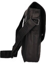 Pánská kožená taška přes rameno Greenwood Henryj - černá