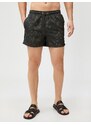 Koton Swim Shorts Lace Waist Geometric Printed