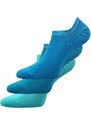 Boma DEXI kotníčkové jednobarevné ponožky Lonka mix modrá 35-38