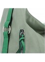 Dámská kabelka univerzální Hernan světle zelená HB0187