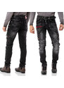 CIPO & BAXX kalhoty pánské CD795 L:34 jeans džíny moto