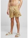 Pánské koupací kraťasy Urban Classics Block Swim Shorts - unionbeige