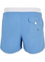 Pánské koupací kraťasy Urban Classics Retro Swimshorts - white/horizonblue