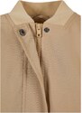 URBAN CLASSICS Ladies Recycled Oversized Light Bomber Jacket - unionbeige