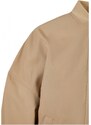 URBAN CLASSICS Ladies Recycled Oversized Light Bomber Jacket - unionbeige