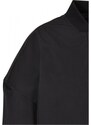 URBAN CLASSICS Ladies Recycled Oversized Light Bomber Jacket - black