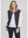 URBAN CLASSICS Ladies 2-tone College Sweatjacket