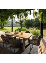 Teakový zahradní jídelní stůl Bizzotto Trenton 240 x 100 cm