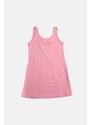 JOYCE Dívčí bavlněné šaty "DRESS SIMPLE"/Růžová, zelená