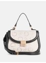 GUESS dámská kabelka, crossbody Gammill Logo mléčná