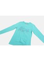 JOYCE Dívčí souprava s tričkem a legínami "GLITTER"/Růžová, zelená