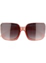 Sunmania Červené oversized sluneční brýle „Juliet"