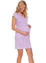 Doctor Nap Mateřská noční košile 9453 Mira Lavender