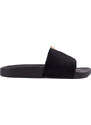 Classic suede black women's slippers Shelvt