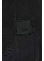 Nepromokavá bunda Rains 18900 Track Jacket černá barva, přechodná, oversize
