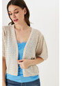 Dámský kardigan GARCIA ladies cardigan 912 almond