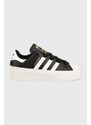 Sneakers boty adidas Originals Superstar Bonega GX1841 černá barva