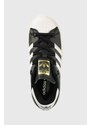 Sneakers boty adidas Originals Superstar Bonega GX1841 černá barva