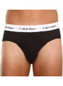 Sada tří classic fit slipů v bílé, šedé a černé barvě Calvin Klein Underwear
