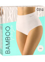 Dámské stahovací kalhotky Gina bambusové bílé (00036)