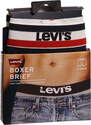 2PACK pánské boxerky Levis vícebarevné (905005001 198)