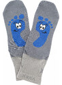 3PACK ponožky VoXX šedé (Barefootan-grey)