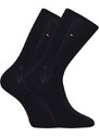 2PACK dámské ponožky Tommy Hilfiger vysoké vícebarevné (371221 684)