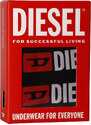 3PACK pánské slipy Diesel černé (00SH05-0DDAI-E3784)