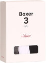 3PACK pánské boxerky S.Oliver vícebarevné (JH-34B-23757453)