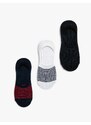Koton Striped Sneaker Socks Set of 3