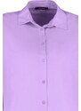 Trendyol Purple Oversize/Wide Fit Woven Shirt