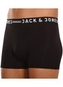 3PACK pánské boxerky Jack and Jones černé (12081832 - black/black)