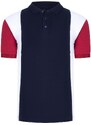 DUO SET T8596 DEWBERRY MEN'S TSHIRT-BLACK-NAVY BLUE