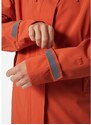 Dámský kabát HELLY HANSEN W VICTORIA MID LENGTH RAINCOAT 179 TERRACOTTA