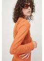 Košile Résumé dámská, oranžová barva