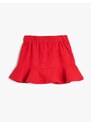 Koton 3skg70039aw Girl's Skirt Red