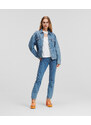 BUNDA KARL LAGERFELD DIAGONAL AOP DENIM JACKET